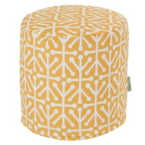Majestic Home Goods Aruba Indoor Outdoor Ottoman Pouf