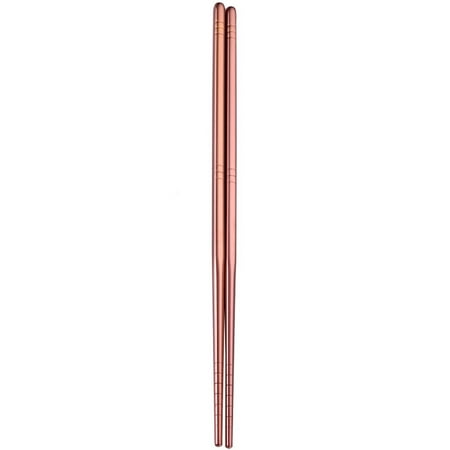 

Federra 1 Pair Stainless Steel Tableware Colorful Length 23cm Chopsticks Dishware RG