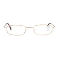 thumbnail image 3 of Slim Low Profile Lightweight Progressive Reading Glasses - Zero Power on Top - No Bubble Clear Reader +1.00, 3 of 4