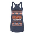 thumbnail image 2 of Wild Bobby City of Denver DEN American Football Fantasy Fan Sports Women Tri-Blend Racerback Tank Top, Vintage Navy, Medium, 2 of 6