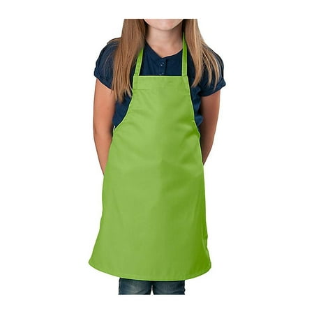 Lime Green Kids Apron, Small Bib