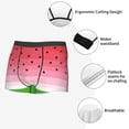 thumbnail image 3 of Xecao Watermelon Print Men's Underwear Boxer Briefs,Breathable Choice for Men's Underwear-Medium, 3 of 5