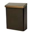 thumbnail image 4 of Gibraltar Mailboxes Designer Medium, Vertical, Wall Mount, Locking Mailbox, Venetian Bronze, DMVKGV04, 4 of 6