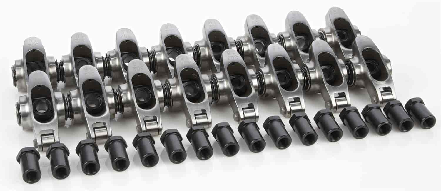 JEGS 20916 Stainless Steel Rocker Arms Ford 289 302 351W V8 Ratio 1.6