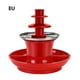 thumbnail image 4 of Fondue Machine Cascada Chocolate Hotpot 3 Capa Diy Hecho A Mano Con Frutas/nueces/golosinas Siring Bande para Bodas Fiestas Cumpleaños, 4 of 7