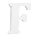 thumbnail image 4 of (3 pack) Cousin DIY 3" White Wood Letter F, 4 of 9