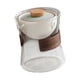 thumbnail image 2 of Tetera de vidrio, tetera, vajilla resistente al calor, tetera anti-escaldaduras, té suelto tapa transparente degradada, 2 of 9