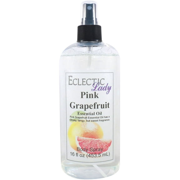 Pink Grapefruit Body Spray, Eclectic Lady, Hydrating Mist, Unisex, 16 oz