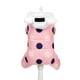 thumbnail image 3 of Chaqueta de invierno para perro, abrigo para la nieve, abrigo acolchado cortavientos para cachorros, chaleco de invierno para perros (rosa), 3 of 6