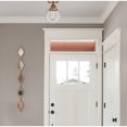 thumbnail image 5 of Innovations Lighting  Nouveau 2 Beacon - 1 Light 6" Semi-Flush Mount Clear/Antique Copper, 5 of 5