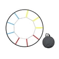 thumbnail image 4 of harper Agility Ladder Footwork Exercise Ladder Speed Agility Training Equipment Easy to 9 grids multicolor, 4 of 10