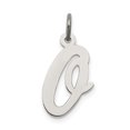 thumbnail image 1 of 925 Sterling Silver Dainty Letter O Initiale Nom Monogramme Collier Pendentif Pendentif, 1 of 8