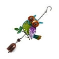 thumbnail image 6 of Mlkoz Fall Decor, Owl Iron Glass Painted Ornaments Wind Chime Garden Courtyard Crafts Pendant, Women Gifts, 6 of 9