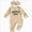 D219-Beige, variant on Newborn Preemie Infant Baby Bodysuit Romper Bodysuit Newborn Baby Boy Easter Outfit Church Romper Loves Me Jumpsuit Cute Baptism Outfit Beige Bodysuit Baby Fall Winter Gift
