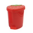 thumbnail image 2 of Juguete educativo para pájaros Zulema cubo de basura de pedal rojo, 2 of 8