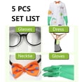 thumbnail image 3 of Kids Mad Scientist Costume Halloween Carnival Cosplay Evil Doctors Outfits, 3 of 7