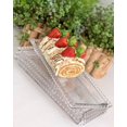 thumbnail image 3 of Plateau de Service en Cristal de Collection de Perles 30x13x3cm, 3 of 6