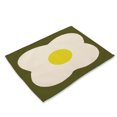 thumbnail image 1 of Tapete lavable resistente al calor con estampado de pétalos simples, tapete para taza y tazón de mesa (MG0021-20), 1 of 1