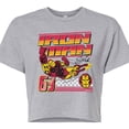 thumbnail image 3 of Marvel Iron Man - Racing - Juniors Cropped Graphic T-Shirt, 3 of 5