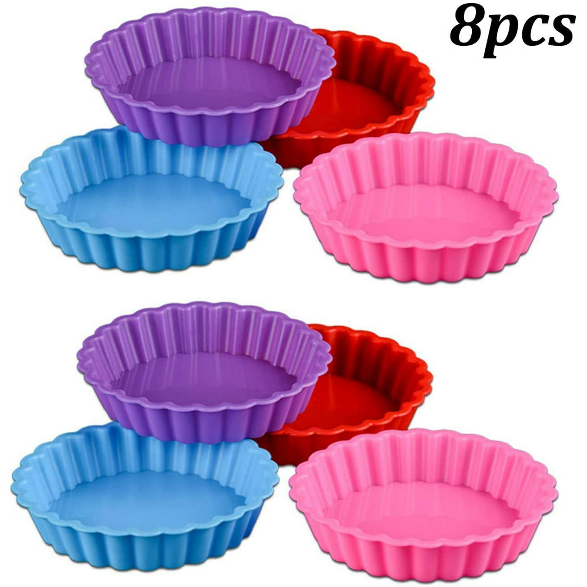 Silicone Baking Mold -Tortelett Silicone Baking Molds Fruit Tarts