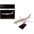 thumbnail image 2 of Boeing 757-200 Commercial Aircraft "America West Airlines" Beige with Purple Graphics 1/200 Diecast Model Airplane by GeminiJets, 2 of 2