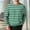 c01Green, variant on LNWUY (S-5XL) Big and Tall Men's Fashion Casual Striped Crewneck Long Sleeve Top T-Shirt Basic Pullover Loose tee Shirt Blue XL