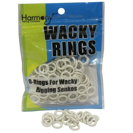 Wacky Cushions Wacky Rings - O-Rings for Wacky Rigging Senko Worms (100 orings for 4+5 inch Senkos, Available in many colors) ()