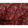 thumbnail image 4 of oneOone Silk Tabby Dark Red Fabric Flower Artistic Fabric For Sewing Printed Craft Fabric By The Yard 42 Inch Wide, 4 of 4