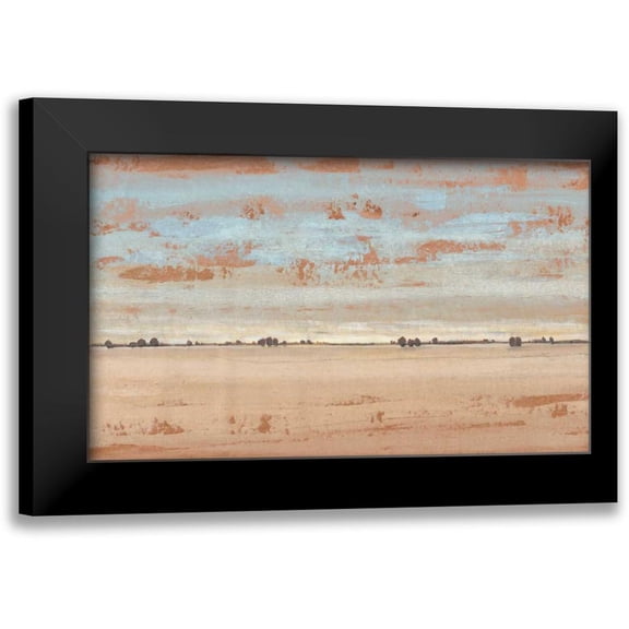 OToole, Tim 14x10 Black Modern Framed Museum Art Print Titled - Southwest Vista II