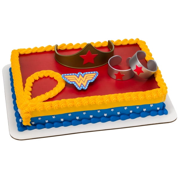 Wonder Woman Cookie Fondant Cutter 5cm 7cm 10cm Set Birthday Cake Decorating 