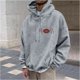 thumbnail image 1 of Sudadera con capucha para hombre, estilo casual, con cuello redondo, estampado, manga larga, blusa de poliéster, 1 of 6