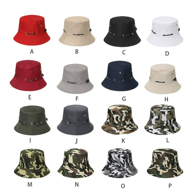 Baohd 1/2/3/5 Polyester Breathable Fisherman Cap For Sun Protection And Comfort Sunscreen Fisherman Cap Hat Summer Olive 58cm 1 Pc