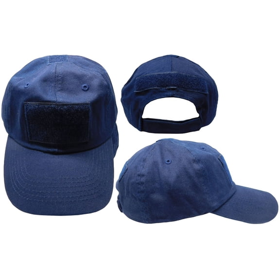Military Blue Operator Operators Tactical Cap Hat Patch adjustable strap