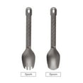 thumbnail image 3 of Spork en Titane Léger pour Dîner, Couverts pour Maison, Camping en Plein Air, Randonnée, Pique-Nique, 3 of 6