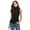 Black, variant on Womens Tops Long Sleeve Fashion Women Solid Long Sleeve Pullove Turtleneck-Neck Casual Sweater Tops