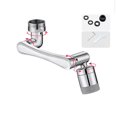 thumbnail image 1 of Universal Rotating Faucet Extender 1080 ° Robotic Arm Swivel Extension Faucet Aerator Splash Filter Faucet Bathroom Basin Kitchen Tap Nozzle ,Water Saving, 1 of 7