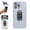 Black Dots, variant on Thinking Gifts ZipGrips | Universal Phone Grip & Stand | Ultra-Thin & Wireless Compatible