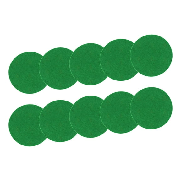 10Pcs Air Hockey Mallet Felt Pads 59mm/74mm/94mm Air Hockey Felt Pushers Pad