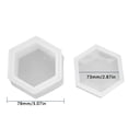 thumbnail image 3 of Molde para caja de almacenamiento Molde para caja de joyería de silicona suave Molde organizador de espejo antiadherente, Hexágono 196-5 Inevent HA001988-01, 3 of 6