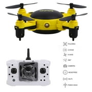 4 Channels D rone Mini Foldable 4 Axles RC Quadcopter Photography Video Device