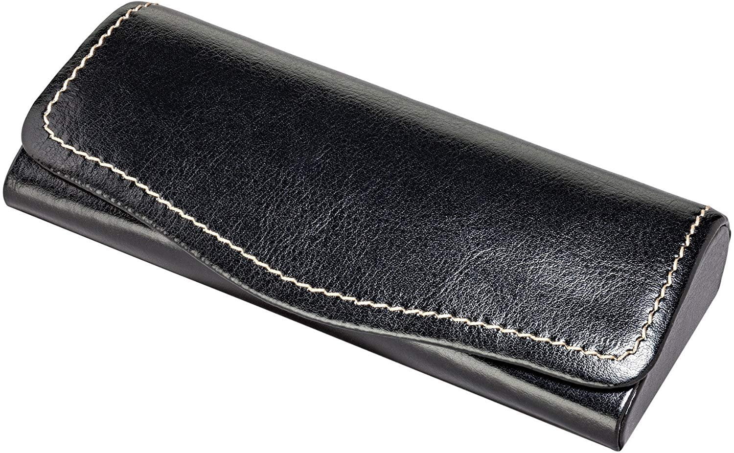 Glasses Case For Men & Women, Hard Eyeglass Case Closure In