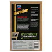 Chevron Havoline High Mileage Synthetic Technology Motor Oil 5W-20, 6 Quart Smart Change Box