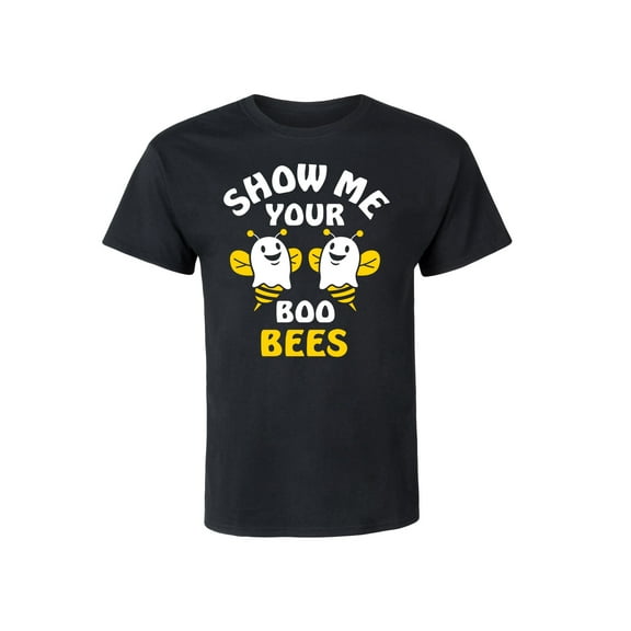 Instant Message - Show Me Your Boo Bees - Men's Short Sleeve Graphic T-Shirt
