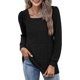 thumbnail image 1 of Ilwhe Womens Tunic Tops Casual Sweatshirts, 1 of 5