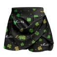 thumbnail image 4 of PMUYBHF Jupe-Culotte Décontractée Imprimée pour la Saint-Patrick pour Femmes, Demi-Jupe 1619, 4 of 4