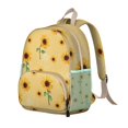 thumbnail image 4 of Rustic Farmhouse Students Backpack - Cute Boho Floral and Bee Artwork with Bright Yellow Sunflower, Lightweight and Durable for School and Outdoor Use, 4 of 6