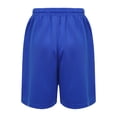 thumbnail image 2 of Linjinx Kids Boys Athletic Shorts Solid Color Running Basketball Bottom Girls Gym Training Sports Blue M, 2 of 7