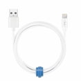 thumbnail image 1 of Blu Element Braided Charge/Sync Lightning to USB-A Cable 4ft White, 1 of 5