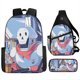 thumbnail image 1 of Set de mochilas Undertales Anime School, 3 unidades/lote para niños, 1 of 1
