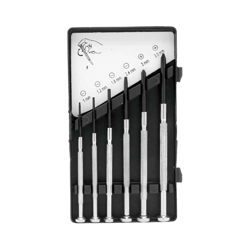 6 piece Jewelers Screwdriver Set